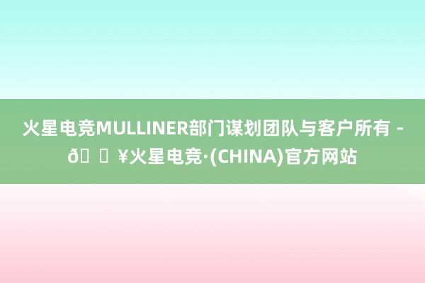 火星电竞MULLINER部门谋划团队与客户所有 -🔥火星电竞·(CHINA)官方网站